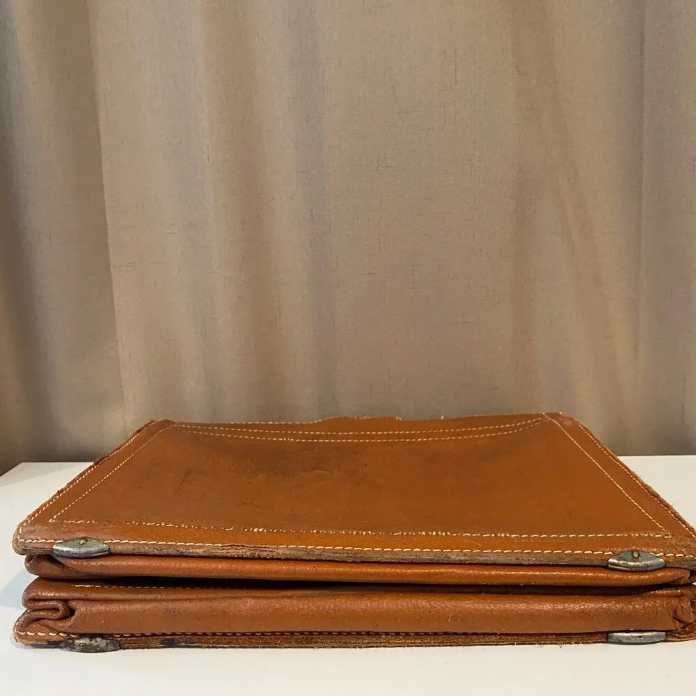 Vintage RexBilt Genuine Cowhide Leather Doctor’s Bag Briefcase‎ 13